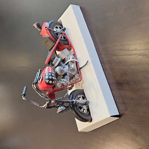Metal Model Motorcycle, Stars & Stripes - Picture 1 of 17